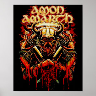 Retro Amon Amarth Cool Music Gifts For Fan Poster
