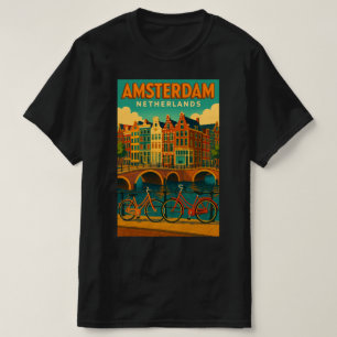 Retro Amsterdam Netherlands T-Shirt