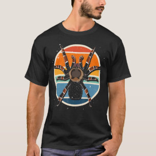 Retro Animal Arthropod Arachnid Tarantula Spider T-Shirt