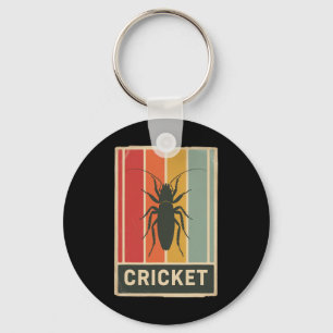 Retro Animal Insect Lovers Vintage Cricket Key Ring