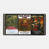 Retro Animal Movie Poster Parodies