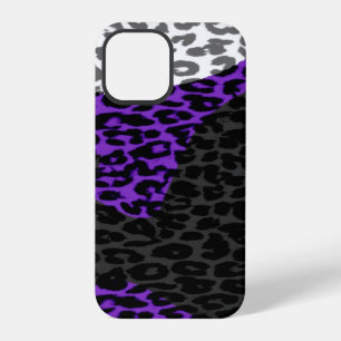 Retro animal print fur skin of leopard iPhone 12 pro case