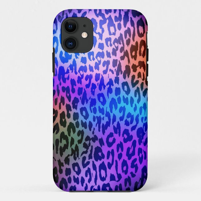 Retro animal print skin of leopard Case-Mate iPhone case (Back)