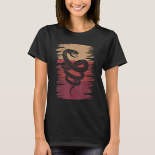 Retro Animal Snake Reptile Keeper Pet Snake 1 T-Shirt