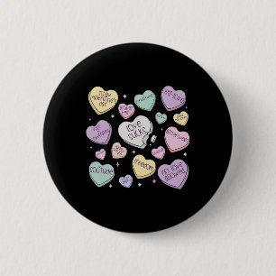 Retro Anti-valentine Candy Vintage Heart Love Suck 6 Cm Round Badge