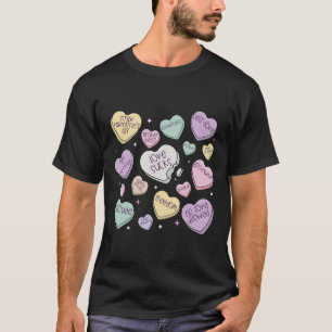 Retro Anti-valentine Candy Vintage Heart Love Suck T-Shirt
