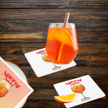 Retro Aperol Art Print Spritz Cocktail Bar Party