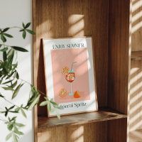 Retro Aperol Spritz | Enjoy Summer