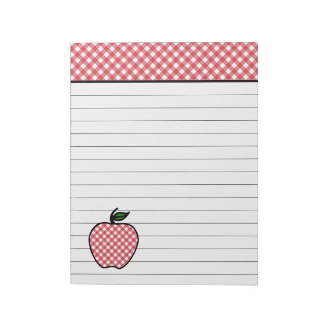 Retro Apple Notepad (Rotated)