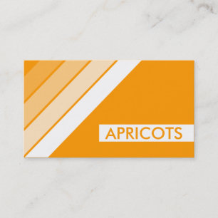 retro APRICOTS Business Card