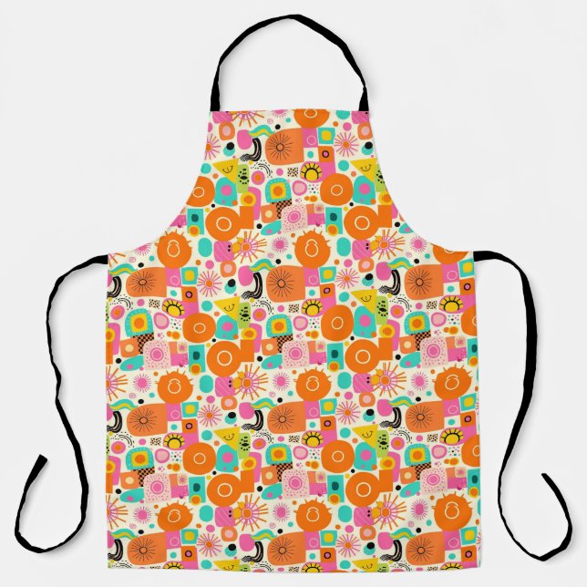 Retro Apron – Cook in Style & Comfort (Front)