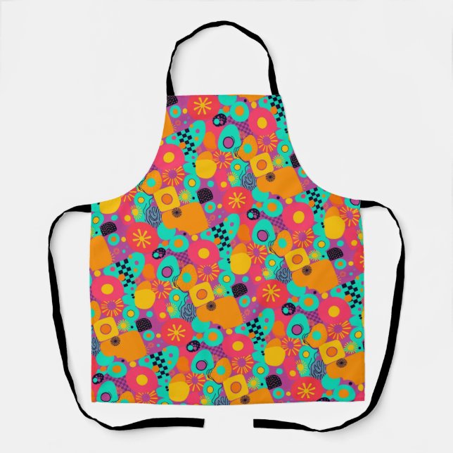 Retro Apron – Cook in Style & Comfort (Front)