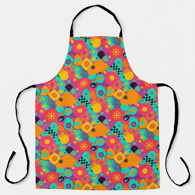 Retro Apron – Cook in Style & Comfort (Front)