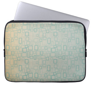 Retro Aqua Laptop Sleeve