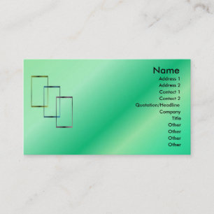 Retro -Aqua- Profile Card