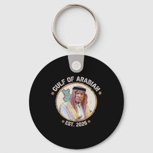 Retro Arabian Gulf Gulf Of Arabia Persian Gulf Fun Key Ring