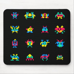 Retro Arcade Carpet Non Slip Mousepad #7