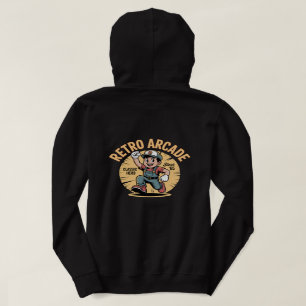 Retro Arcade Classic Hero 80s Gamer T‑Shirt Design Hoodie