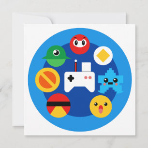 Retro Arcade Fun Invitation