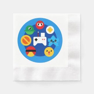 Retro Arcade Fun Napkin