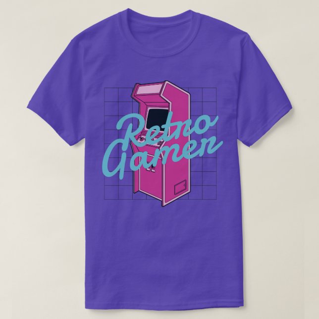 Retro Arcade Retro Vintage 1 T-Shirt (Design Front)