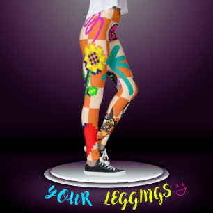  Retro Arcade Vibes Leggings 