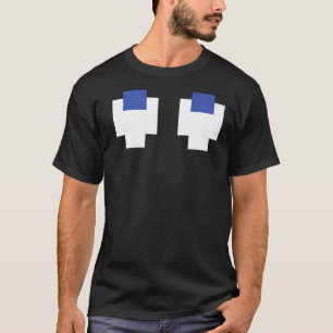 Retro Arcade Video Game Ghost Looking Up T-Shirt