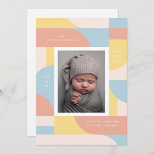 Retro Arches Invitation