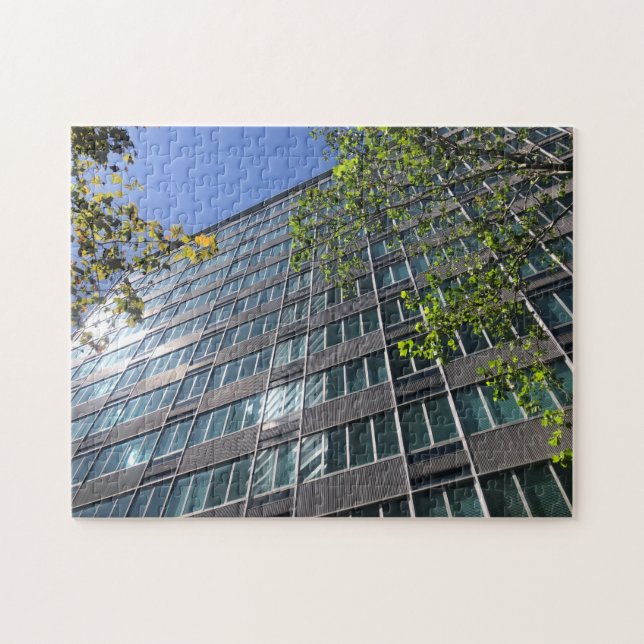 retro architecture jigsaw puzzle (Horizontal)