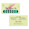 Retro Argyle Mid Century Modern Business Card