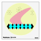 Retro Argyle Mid Century Modern Wall Decal