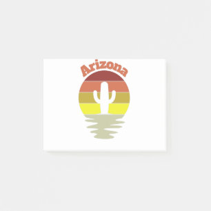 Retro Arizona Post-it Notes