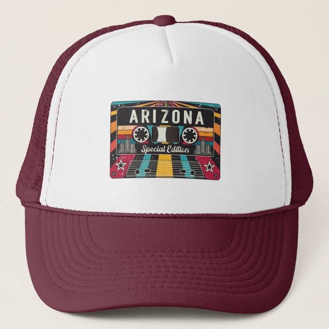 Retro Arizona State Trucker Hat (Front)