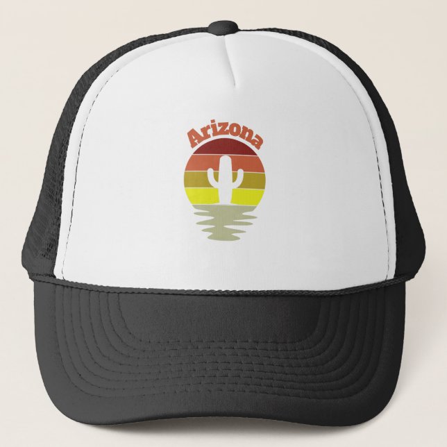 Retro Arizona Trucker Hat (Front)