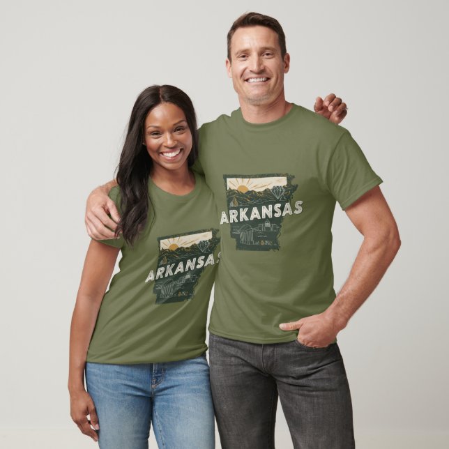 Retro Arkansas State T-Shirt (Unisex)