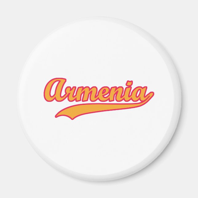 Retro Armenia Magnet (Front)