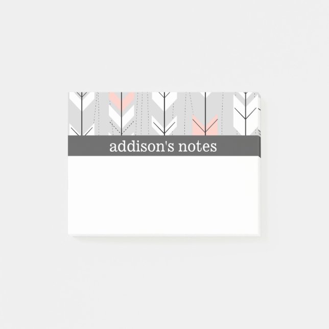 Retro Arrows Post-it Notes (Front)