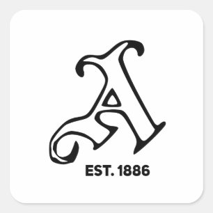 Retro Arsenal  Square Sticker