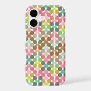 Retro Art Abstract Mod Pastels Pattern Phone Case