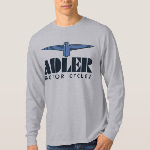 Retro art deco Adler motorcycles logo eagle wing T-Shirt