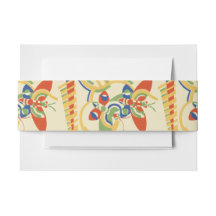 Retro Art Deco Geometric Floral Poster Art