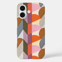 Retro Art Deco Jazz Pastel Colours Shapes Patterns