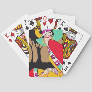 Retro Art Deco Playing Cards
