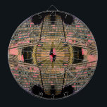 Retro Art Deco Style Unusual Dart Board<br><div class="desc">Retro Art Deco Style Unusual Dart Board -  Designer - CricketDiane Art and Design 2013</div>
