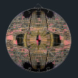 Retro Art Deco Style Unusual Dart Board<br><div class="desc">Retro Art Deco Style Unusual Dart Board -  Designer - CricketDiane Art and Design 2013</div>