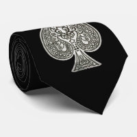 Retro Artistic Poker Ace Of Spades Personalised