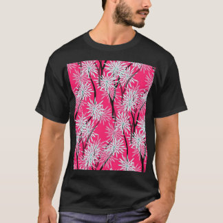 Retro Asian Floral Wallpaper. T-Shirt