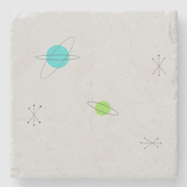 Retro Astro coasters (Front)