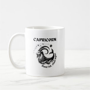 Retro Astrological Sign - Capricorn Coffee Mug