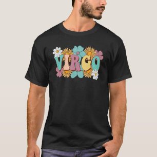 Retro Astrology August September Birthday Zodiac S T-Shirt